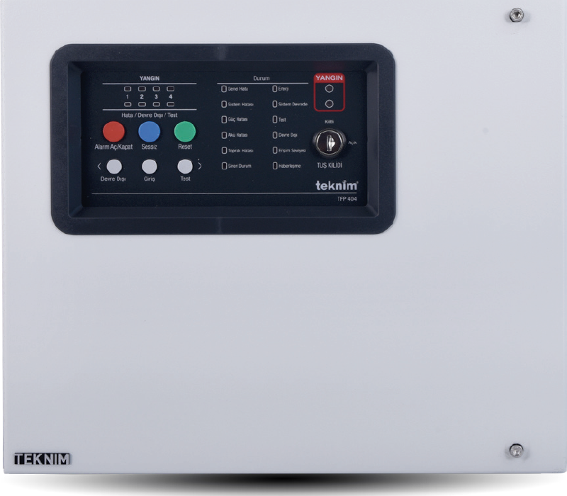 Conventional Fire Alarm Panel, 4 Zones